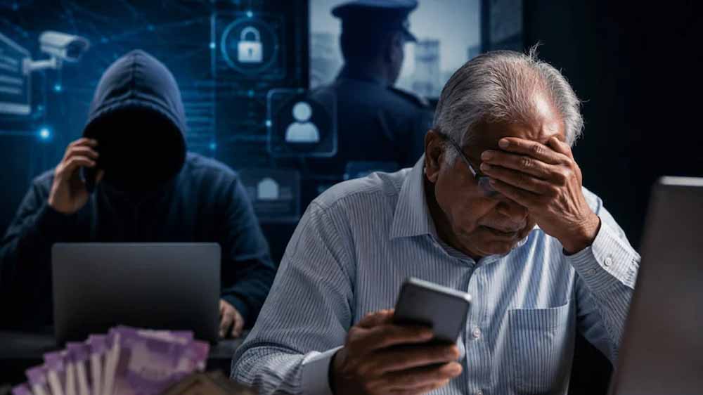डिजिटल अरेस्ट के नाम पर 40 लाख की ठगी डिजिटल अरेस्ट के नाम पर 40 लाख की ठगी