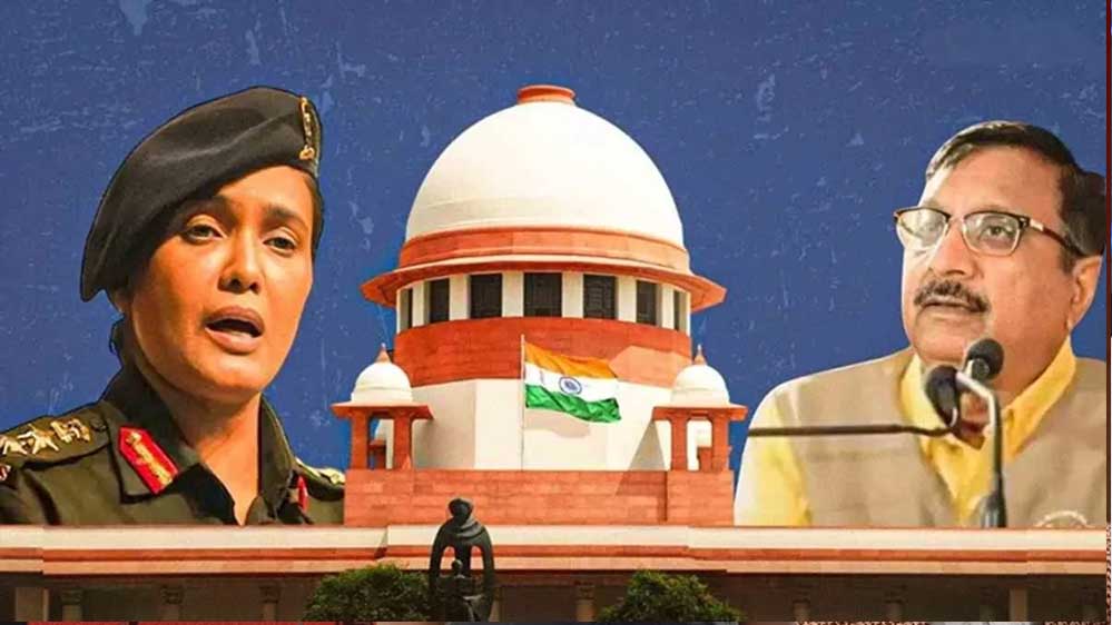 सुप्रीम कोर्ट ने प्रदेश मंत्री विजय शाह को फटकारा, कहा- ‘बस बहुत हो गया, आदेश मानें’ सुप्रीम कोर्ट ने प्रदेश मंत्री विजय शाह को फटकारा, कहा- ‘बस बहुत हो गया, आदेश मानें’