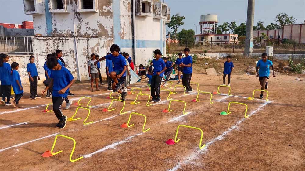 260 खिलाड़ी ले रहे 8 खेलों का प्रशिक्षण, खेल के साथ योग और सामान्य ज्ञान पर भी जोर