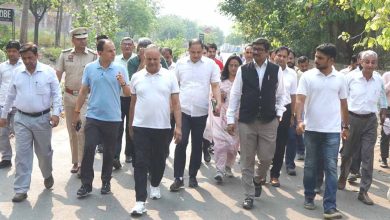 पीएमडीए सीईओ ने पंचकूला में इंफ्रास्ट्रक्चर प्रोजेक्ट का किया ग्राउंड इंस्पेक्शन