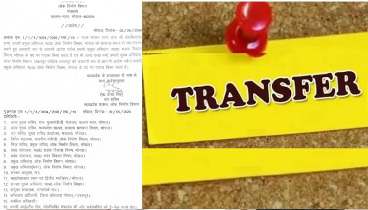 लोक निर्माण विभाग में बदलाव, KPS राणा की हुई विदाई, RL वर्मा संभालेंगे अतिरिक्त जिम्मेदारी