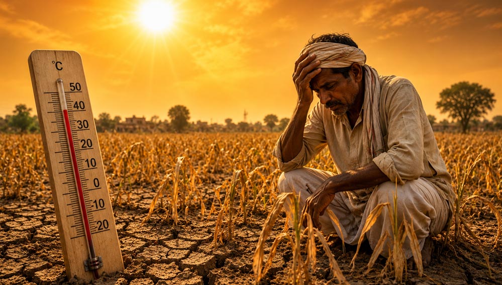 चौंकाने वाली रिपोर्ट: 2013 के मुकाबले अब भारत में दोगुने दिनों तक पड़ रही हीटवेव