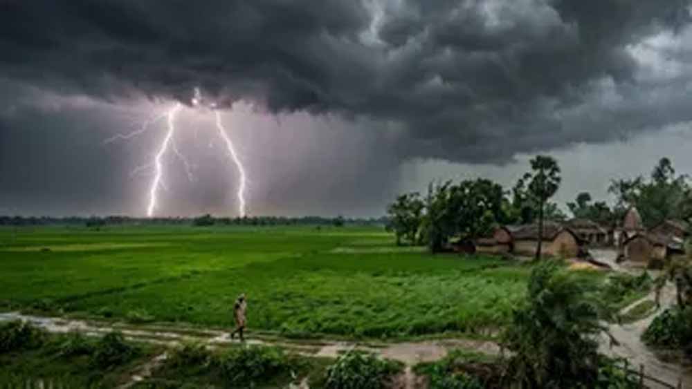 गर्मी से मिली राहत, अब बारिश और वज्रपात का खतरा: 15 जून तक झारखंड में अलर्ट