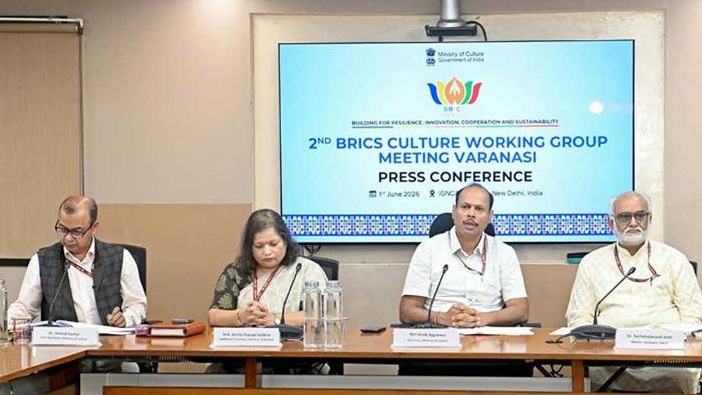 जी-20 बैठकों की सफल मेजबानी के बाद ब्रिक्स संस्कृति कार्य समूह की दूसरी बैठक काशी में आयोजित होने जा रही जी-20 बैठकों की सफल मेजबानी के बाद ब्रिक्स संस्कृति कार्य समूह की दूसरी बैठक काशी में आयोजित होने जा रही
