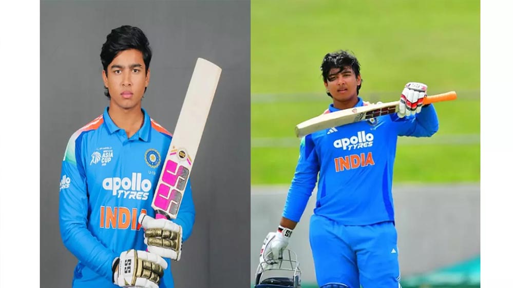 टीम इंडिया में एंट्री के साथ इतिहास रच सकते हैं वैभव सूर्यवंशी, सचिन का रिकॉर्ड खतरे में! टीम इंडिया में एंट्री के साथ इतिहास रच सकते हैं वैभव सूर्यवंशी, सचिन का रिकॉर्ड खतरे में!