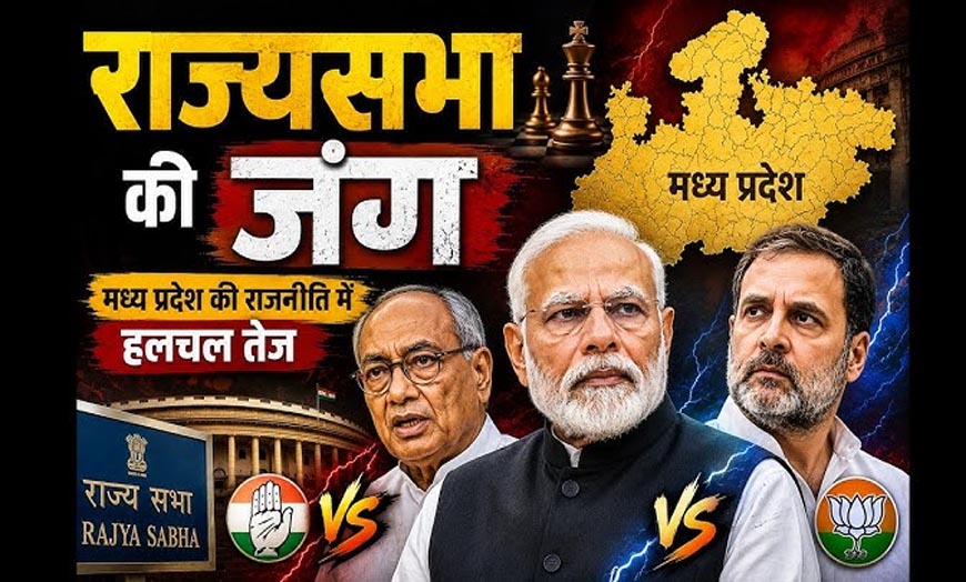 कांग्रेस में भीतरघात की चर्चा तेज, तीसरी राज्यसभा सीट जीतने की रणनीति में जुटी BJP