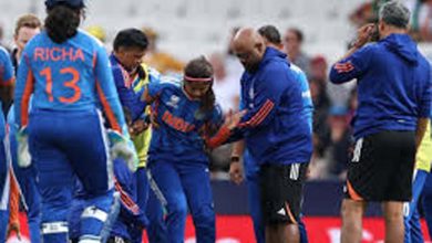 नीदरलैंड्स के खिलाफ मैच में फील्डिंग करते समय लगी गंभीर चोट, भारतीय टीम को बड़ा झटका