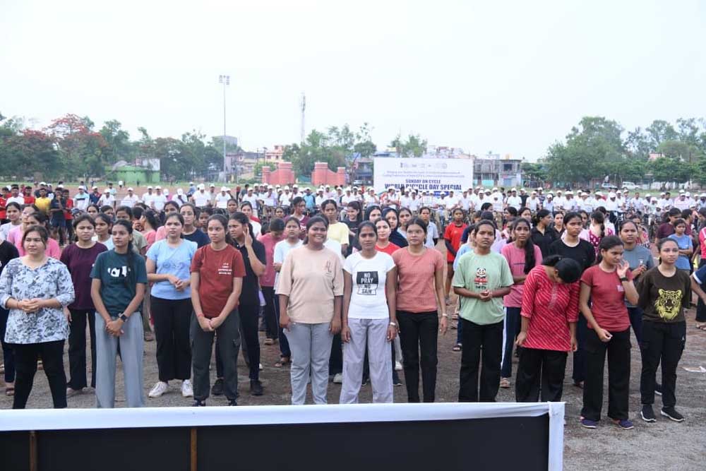 सायकिलिंग हमें फिट और ऊर्जावान बनाए रखता है - अरुण साव सायकिलिंग हमें फिट और ऊर्जावान बनाए रखता है - अरुण साव