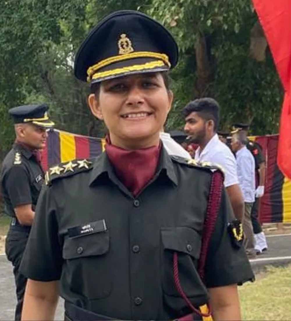 डॉ. कीर्ति की दोहरी उपलब्धि, NEET PG में टॉप और सेना में कैप्टन बनकर बढ़ाया रोहतक का मान