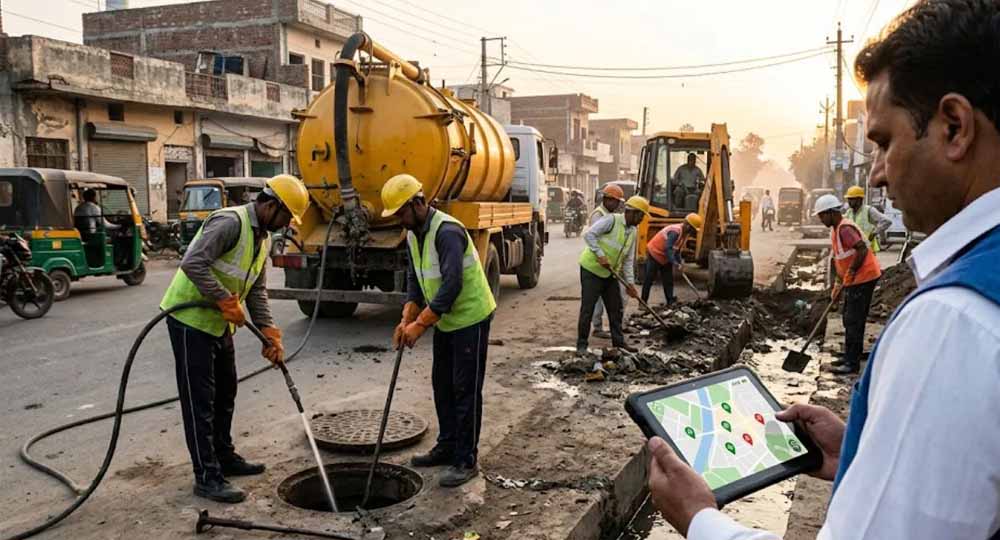 बारिश से पहले एक्शन मोड में सरकार, 1400 हॉटस्पॉट और 2200 किमी सीवर नेटवर्क होगा दुरुस्त