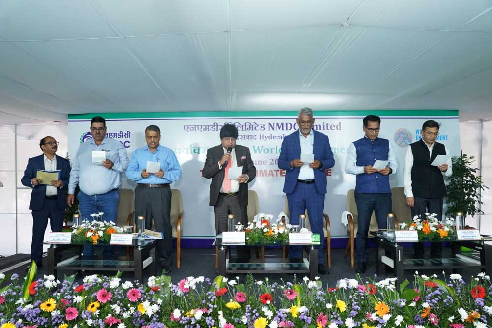 एनएमडीसी ने मनाया पर्यावरण दिवस 2026 एनएमडीसी ने मनाया पर्यावरण दिवस 2026