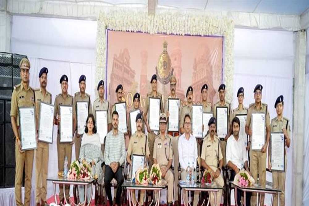 16 पुलिस थाने एवं कार्यालयों को मिला आईएसओ प्रमाणन