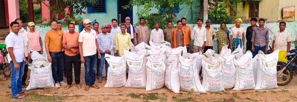 राष्ट्रीय खाद्य तेल मिशन योजना के तहत 25 किसानों को वितरित किए गए गुणवत्तायुक्त बीज, आधुनिक खेती की तकनीकों का भी दिया गया प्रशिक्षण राष्ट्रीय खाद्य तेल मिशन योजना के तहत 25 किसानों को वितरित किए गए गुणवत्तायुक्त बीज, आधुनिक खेती की तकनीकों का भी दिया गया प्रशिक्षण