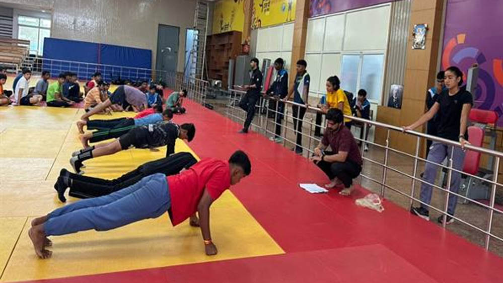 मध्यप्रदेश ट्रायथलॉन अकादमी चयन ट्रायल्स में खिलाड़ियों ने दिखाया शानदार प्रदर्शन