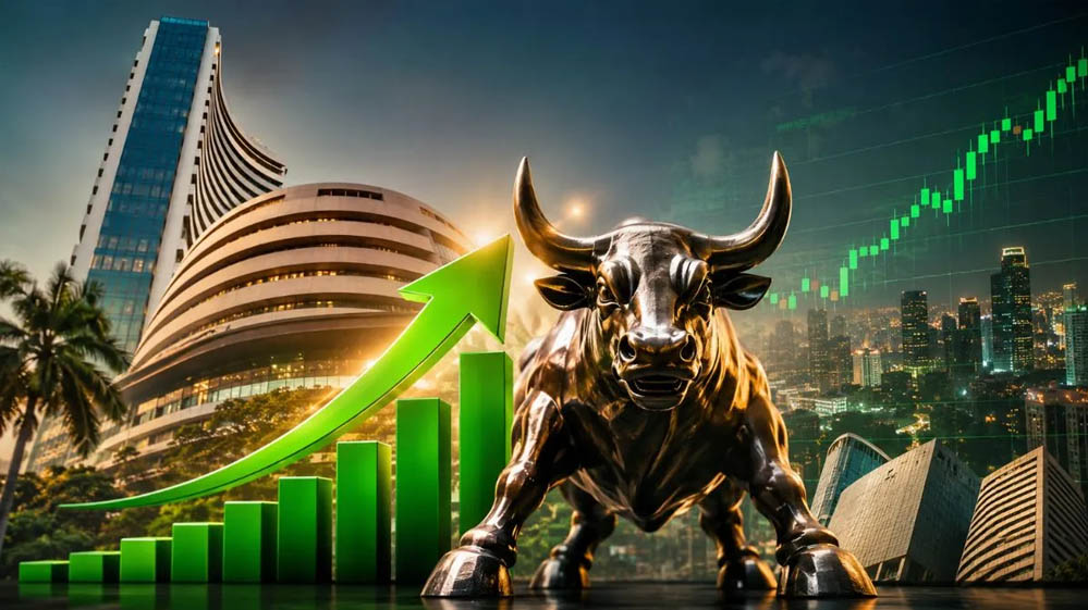 Share Market Rally: FII की जोरदार खरीदारी से बढ़ा बाजार का जोश, क्या Nifty छुएगा 26,500 का स्तर? Share Market Rally: FII की जोरदार खरीदारी से बढ़ा बाजार का जोश, क्या Nifty छुएगा 26,500 का स्तर?