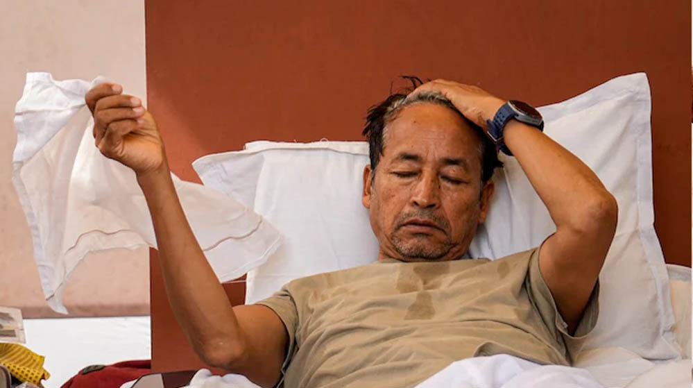 सोनम वांगचुक के अनशन को मिला वैश्विक समर्थन, वॉशिंगटन में लोगों ने किया विरोध प्रदर्शन
