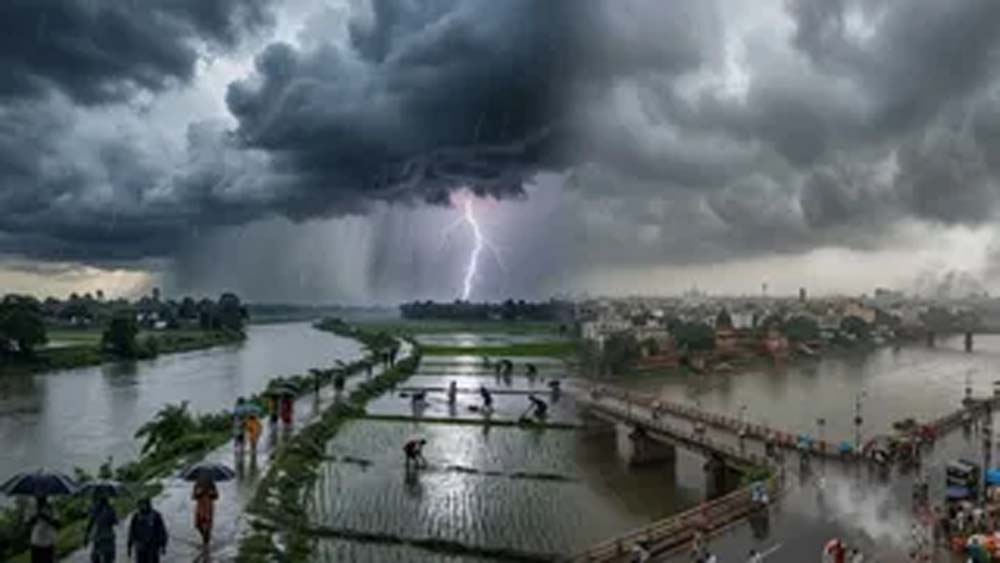 मानसून सक्रिय फिर भी पटना बेहाल, कई जिलों में भारी बारिश का अलर्ट