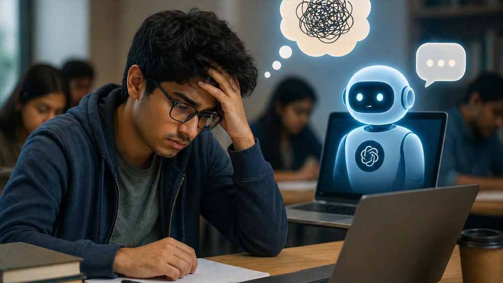 Haryana News: कॉलेजों में AI की धूम, सर्वे में सामने आया 82 फीसदी छात्रों के उपयोग का आंकड़ा Haryana News: कॉलेजों में AI की धूम, सर्वे में सामने आया 82 फीसदी छात्रों के उपयोग का आंकड़ा