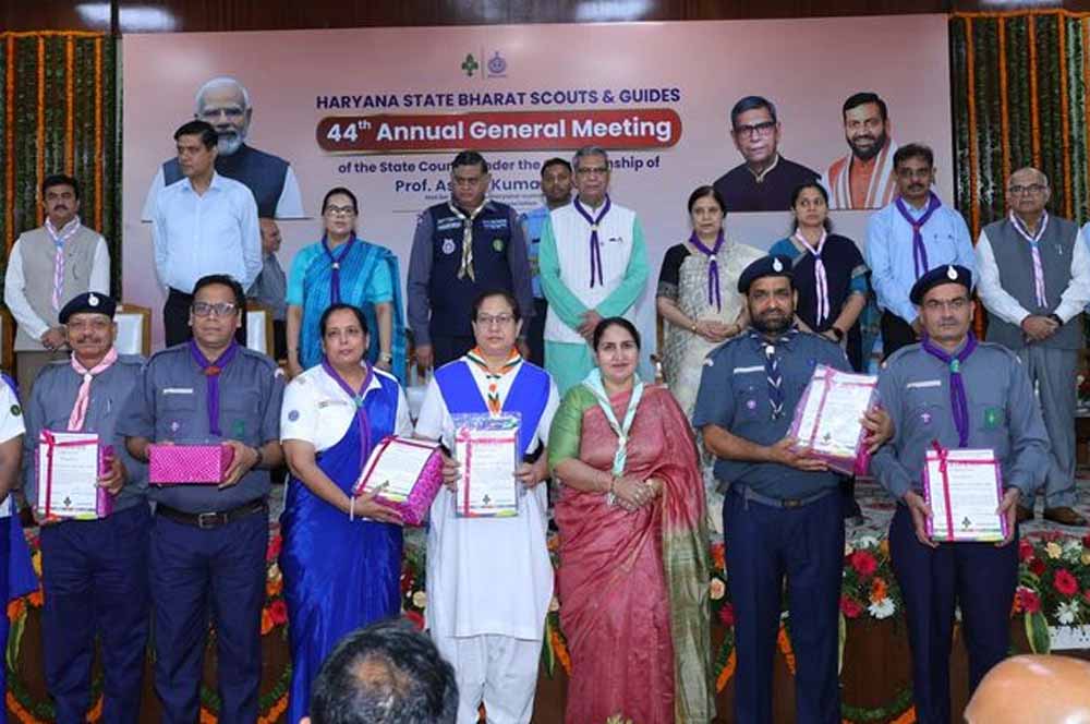 SP अनिल कुमार बने भारत स्काउट्स एवं गाइड्स हरियाणा के स्टेट कमिश्नर, मिली नई जिम्मेदारी