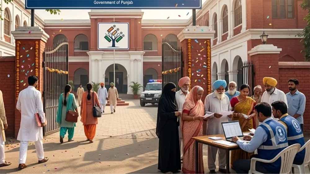 पंजाब में अवकाश के बावजूद खुले सरकारी स्कूल, वोटर लिस्ट संशोधन कार्य जारी
