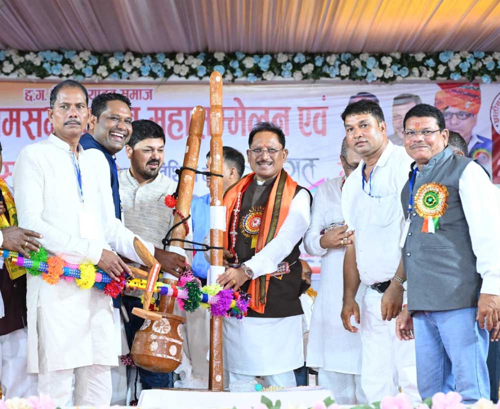 सुशासन, किसान कल्याण और सामाजिक समरसता से सशक्त हो रहा छत्तीसगढ़ : मुख्यमंत्री विष्णुदेव साय