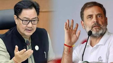 महिला आरक्षण पर बढ़ा सियासी घमासान, राहुल गांधी के सवालों पर रिजिजू ने दिया जवाब