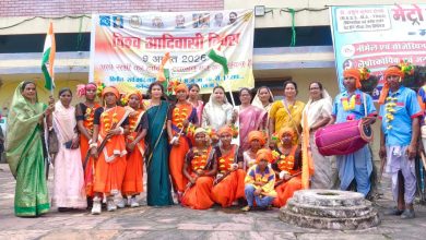 विश्व आदिवासी दिवस पर मनेन्द्रगढ़ में दिखी एकता की ताकत, सर्व आदिवासी समाज ने निकाली भव्य रैली