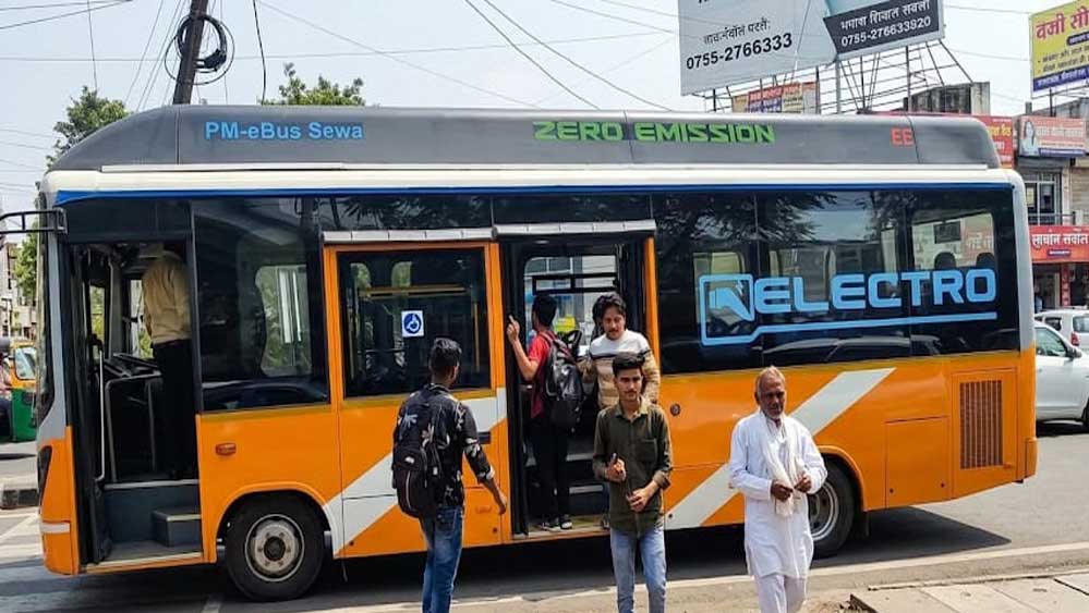 भोपाल में E-Bus सेवा का विस्तार! हर 10 मिनट में मिलेगी बस, सुबह 6:30 से रात 9 बजे तक सफर