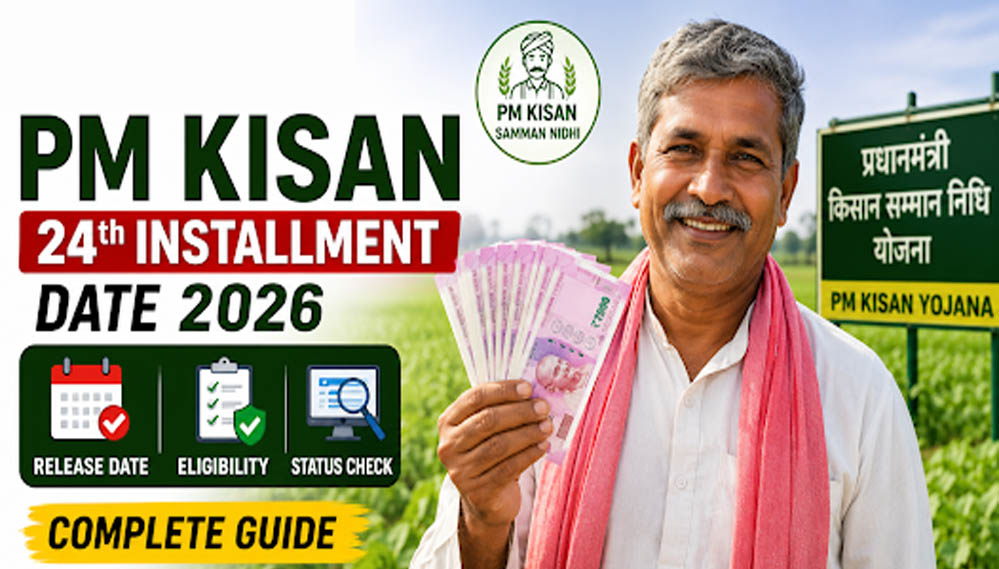 PM किसान योजना की 24वीं किस्त से पहले बड़ी खबर, पात्र किसानों के खाते में आएंगे ₹4,000; जानें कैसे