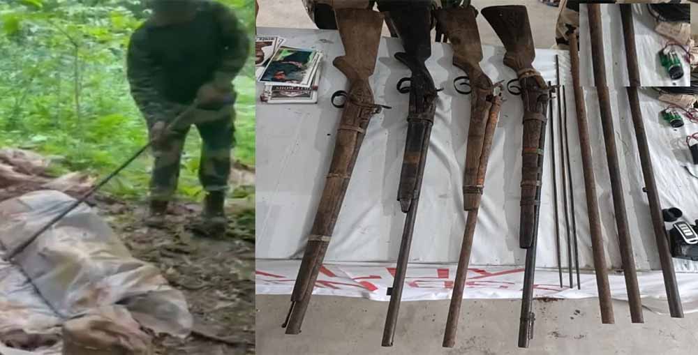 Kanker में नक्सलियों को बड़ा झटका! जंगल से हथियारों का भारी जखीरा बरामद