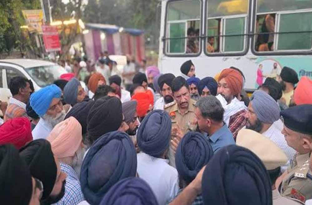 Punjab Bandh: लुधियाना में सिख जत्थेबंदियों ने नेशनल हाईवे जाम कर रोका यातायात