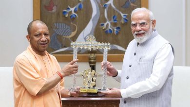 मुख्यमंत्री योगी आदित्यनाथ ने नई दिल्ली में की प्रधानमंत्री नरेन्द्र मोदी से शिष्टाचार भेंट
