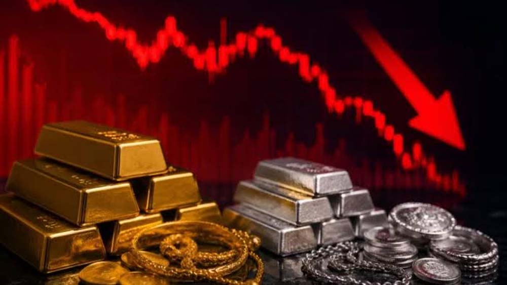 Gold Price Today: सोना हुआ ₹4,140 सस्ता, 24 कैरेट का भाव ₹1.48 लाख के करीब Gold Price Today: सोना हुआ ₹4,140 सस्ता, 24 कैरेट का भाव ₹1.48 लाख के करीब