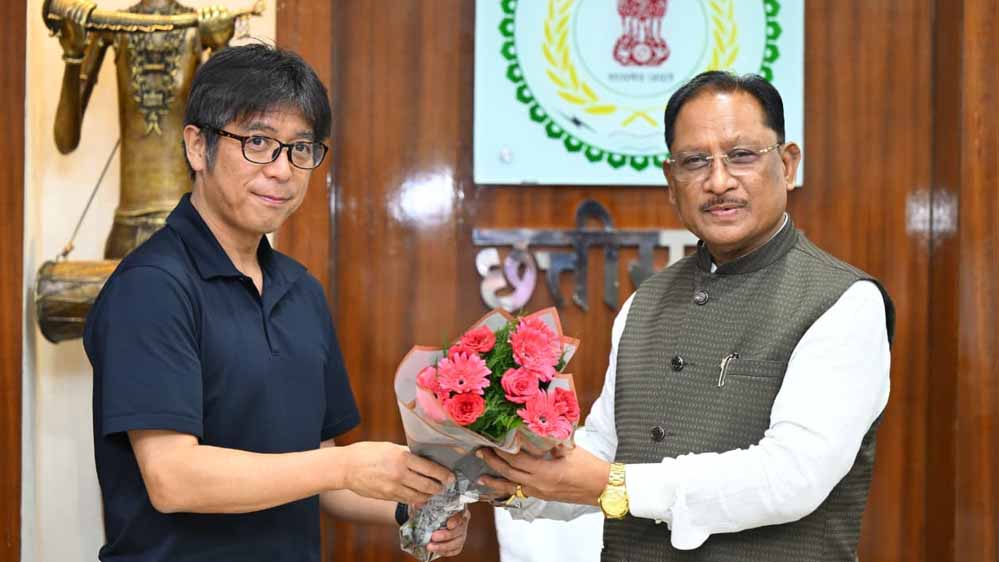 भारत-जापान के सांस्कृतिक रिश्तों को शिक्षा-तकनीक से मिल रहा नया विस्तार : सीएम साय भारत-जापान के सांस्कृतिक रिश्तों को शिक्षा-तकनीक से मिल रहा नया विस्तार : सीएम साय