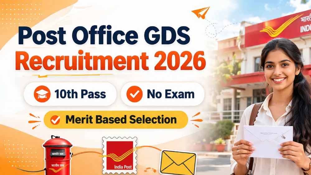 Post Office Recruitment 2026: 23,757 पदों के लिए आवेदन जल्द होंगे बंद, ऐसे करें अप्लाई