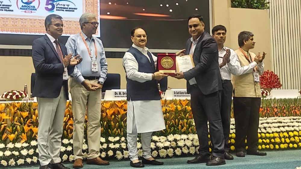 आयुष्मान भारत के क्रियान्वयन में छत्तीसगढ़ को राष्ट्रीय सम्मान