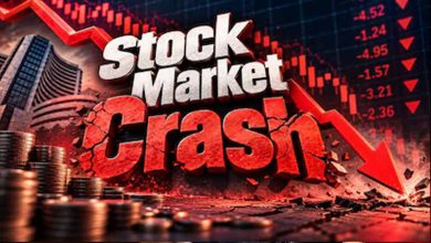 शेयर बाजार में भारी गिरावट, Sensex 850 अंक लुढ़का; निवेशकों में मचा हड़कंप