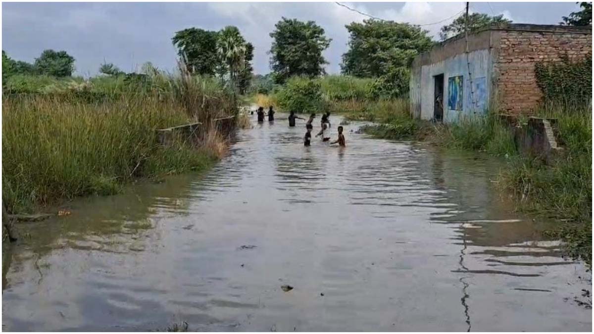 मुजफ्फरपुर में नदियां उफान पर, गंडक खतरे के निशान तक पहुंची