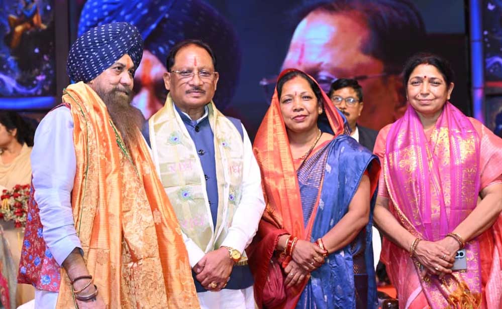 भगवान श्रीकृष्ण का जीवन हर परिस्थिति में अपने कर्तव्य और दायित्व को निभाने की देता है प्रेरणा - मुख्यमंत्री साय
