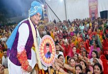 नरेला में दिखा भाई-बहन के प्रेम का अनोखा संगम, 31 हजार से अधिक बहनों ने मंत्री सारंग को बांधी राखी