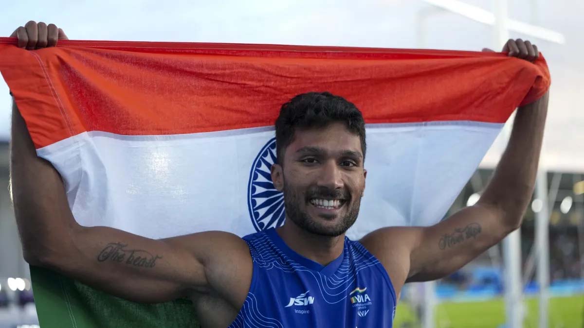 7,934 अंक के साथ तेजस्विन शंकर को कांस्य, 1500 मीटर में दर्ज की शानदार जीत 7,934 अंक के साथ तेजस्विन शंकर को कांस्य, 1500 मीटर में दर्ज की शानदार जीत