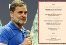 BRICS गाला डिनर में शाकाहारी खाना बना सियासी मुद्दा, राहुल गांधी ने साधा निशाना