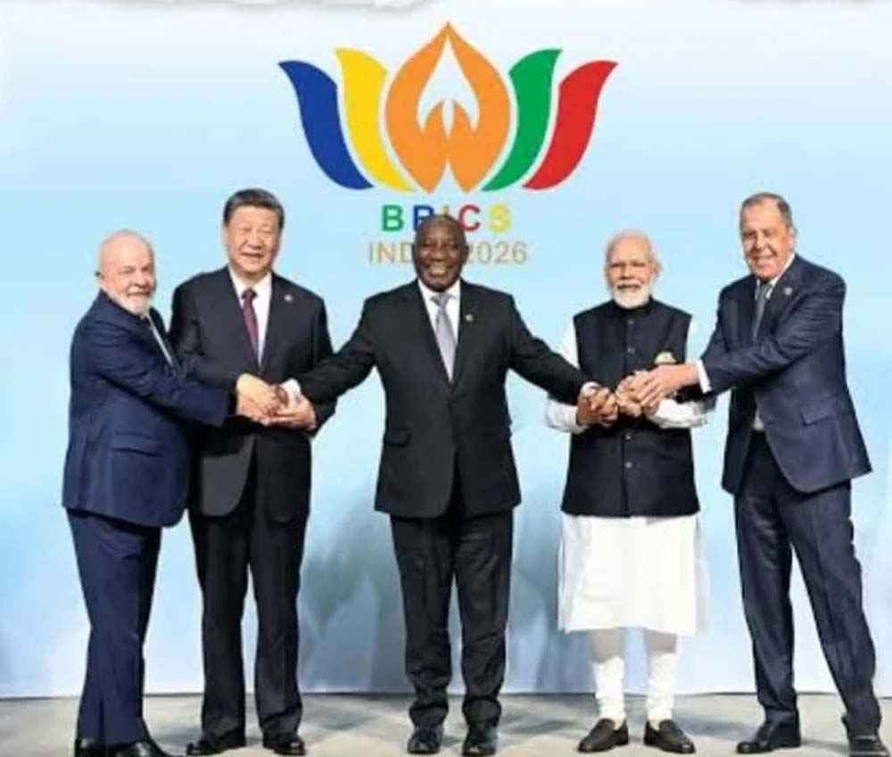 BRICS की अध्यक्षता भारत की बढ़ती वैश्विक प्रतिष्ठा और नेतृत्व क्षमता का प्रमाण : मुख्यमंत्री BRICS की अध्यक्षता भारत की बढ़ती वैश्विक प्रतिष्ठा और नेतृत्व क्षमता का प्रमाण : मुख्यमंत्री