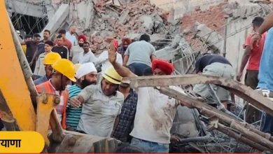 अंबाला में भवन ढहने से 6 मजदूरों की मौत, मलबे में 30 श्रमिक दबे