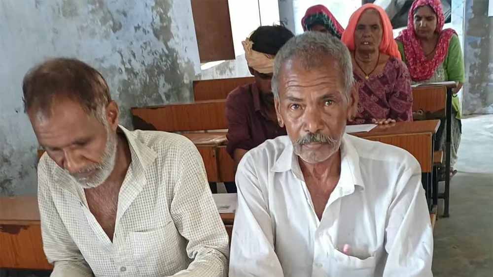 उम्र को दी मात, 75 वर्षीय जयराम और 71 वर्षीय चंद्रो ने दी परीक्षा