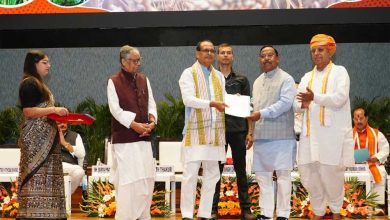 नई दिल्ली राष्ट्रीय कृषि सम्मेलन में शामिल हुए मंत्रीरामविचार नेताम