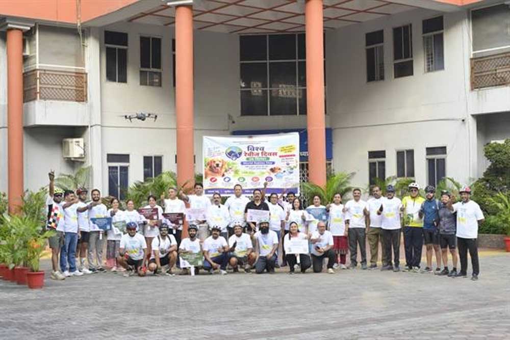 पशुपालन एवं डेयरी और Jhpiego कंपनी के संयुक्त तत्वावधान में साइकिल रैली पशुपालन एवं डेयरी और Jhpiego कंपनी के संयुक्त तत्वावधान में साइकिल रैली