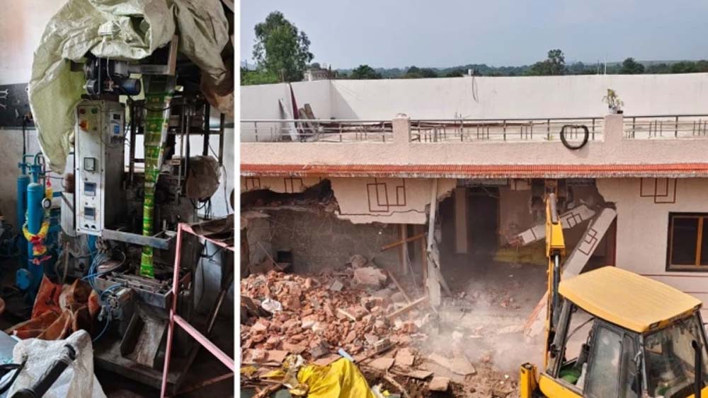 शराब कांड में प्रशासन की बड़ी कार्रवाई, 3 आरोपियों के 5 ठिकाने ध्वस्त; मौतों का आंकड़ा 30 पहुंचा शराब कांड में प्रशासन की बड़ी कार्रवाई, 3 आरोपियों के 5 ठिकाने ध्वस्त; मौतों का आंकड़ा 30 पहुंचा