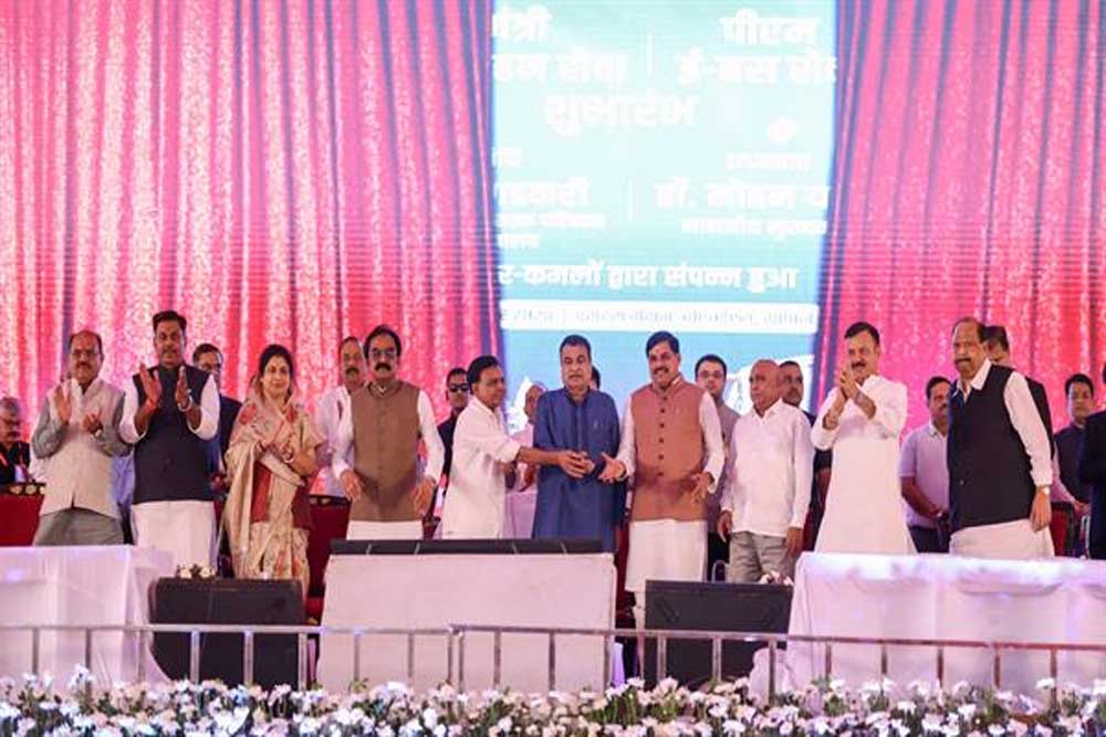 मध्यप्रदेश सरकार ने नवाचार के साथ सार्वजनिक परिवहन को दोबारा किया शुरू : केन्द्रीय मंत्री गडकरी