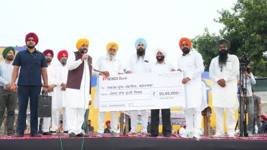 मुख्यमंत्री भगवंत सिंह मान ने लोक मिलनी कार्यक्रम के दौरान मोहाली के गांव बड़माजरा के विकास के लिए 50 लाख रुपये दिए